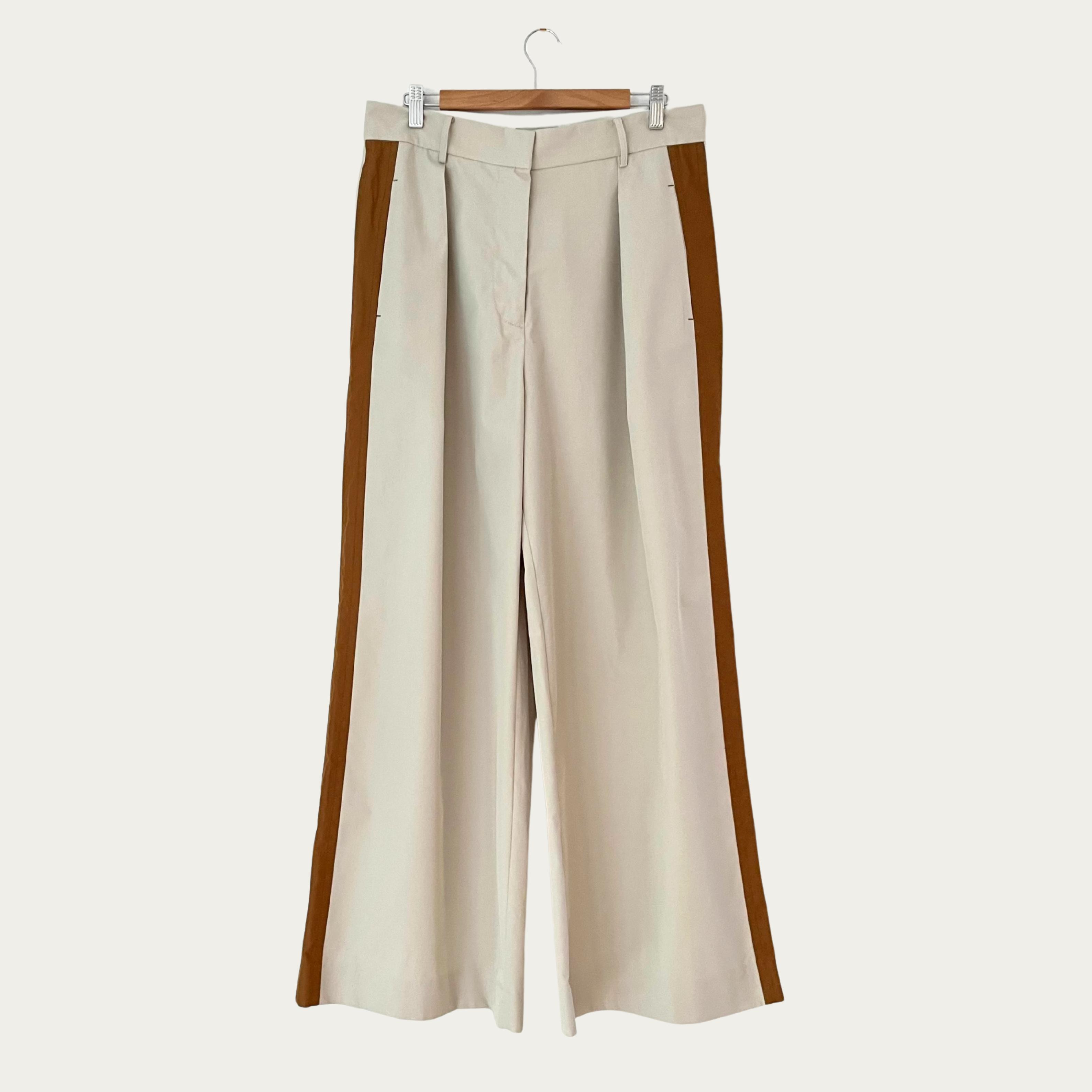 Lee Mathews PATCHWORK Trousers Size 3/AU12.
