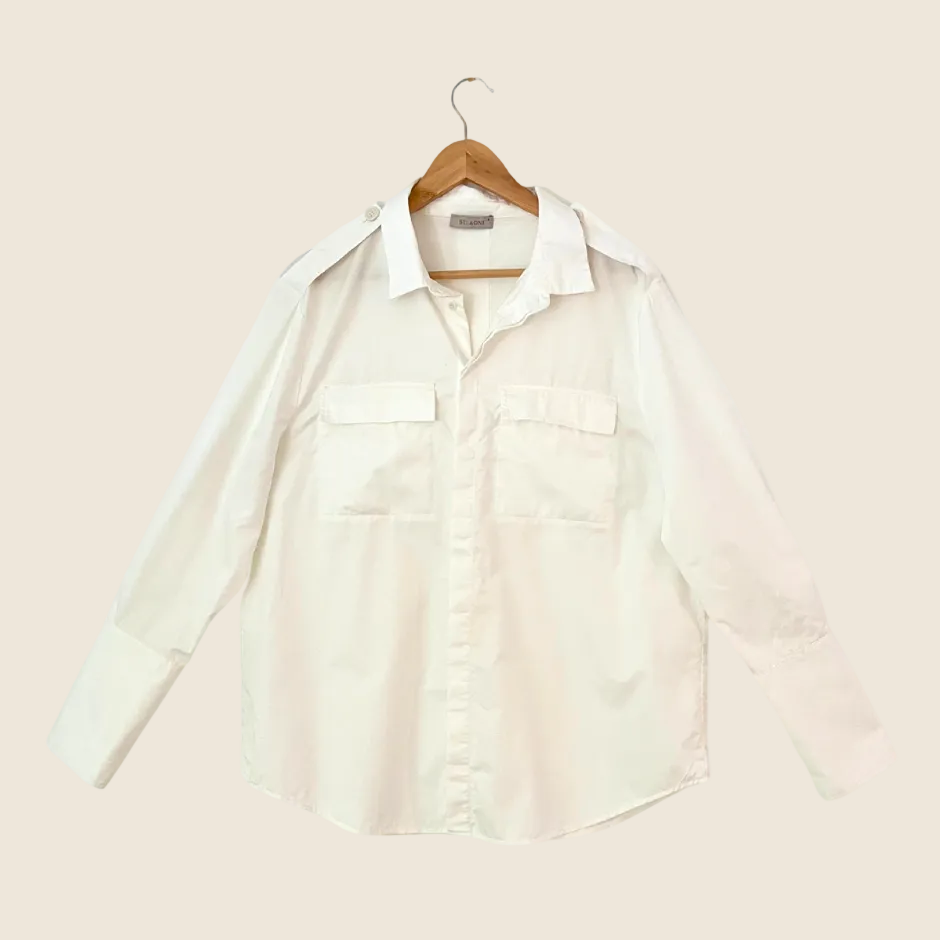 St Agni Classic Utility Shirt Size M.