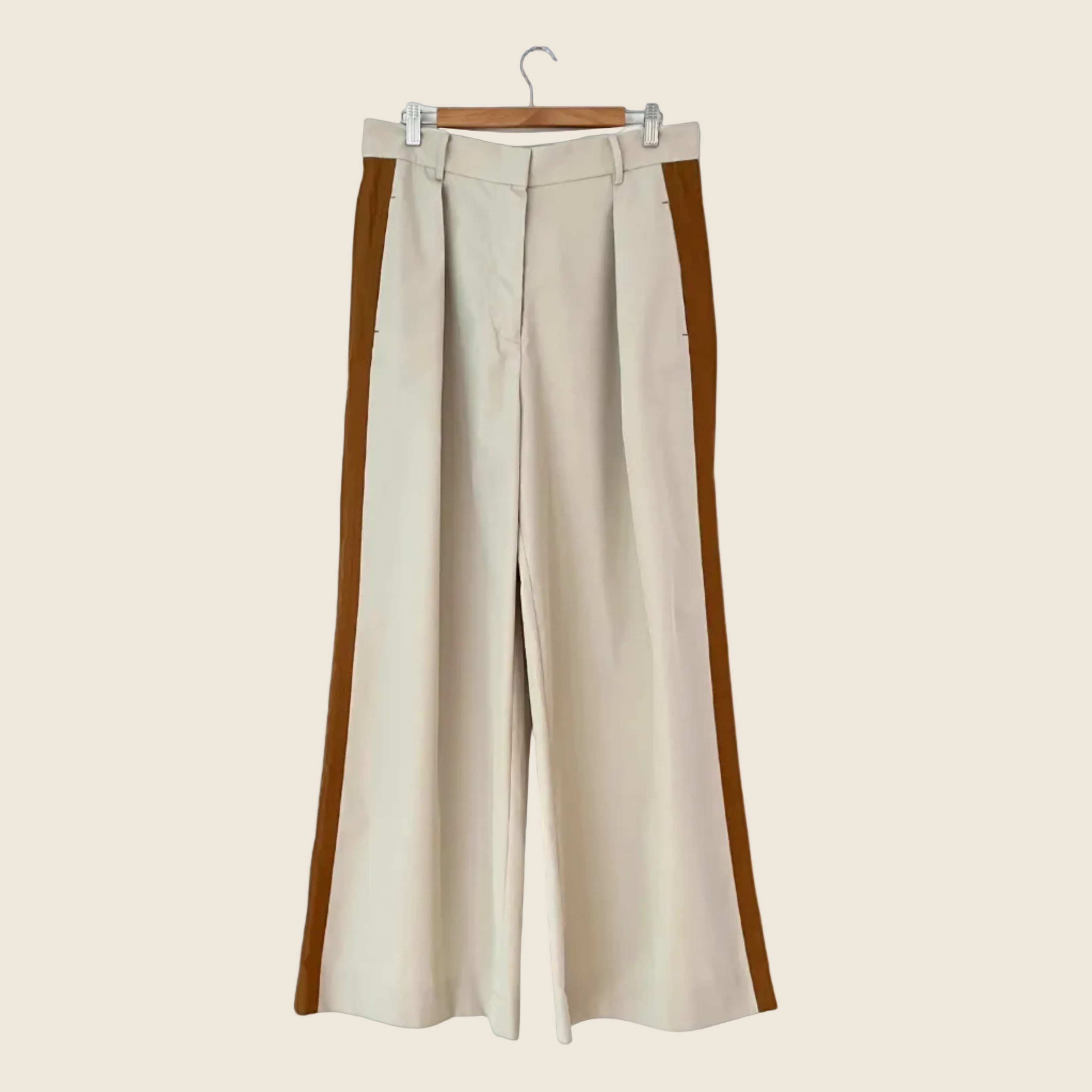 Lee Mathews PATCHWORK Trousers Size 3/AU12.