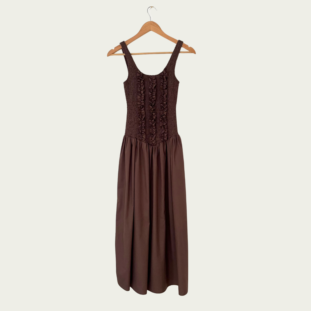 Ruby NZ RIBBON Midi Dress Size 6/XS.