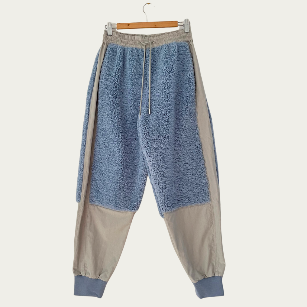 JW Anderson BNWT COLOUR BLOCK Track Pants in Light Blue Size S.