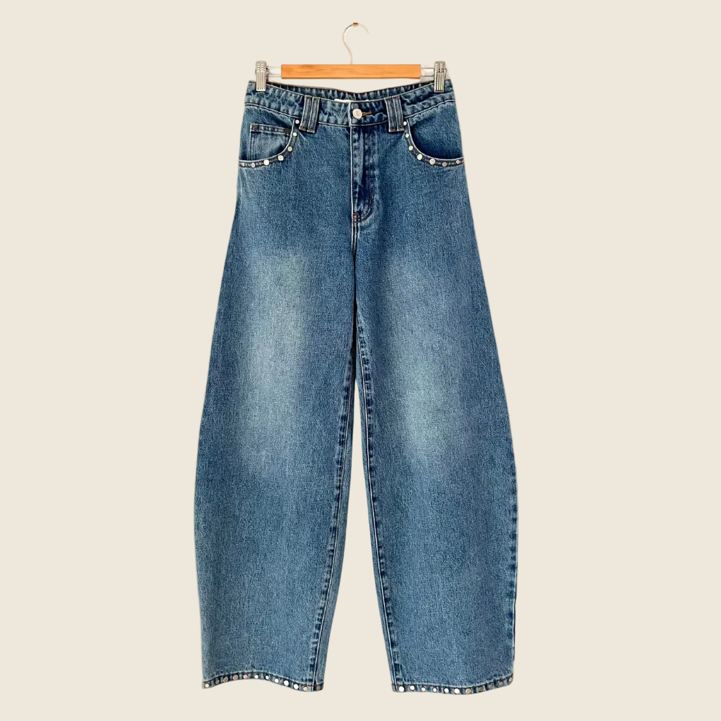 Ruby NZ ICON Studded Jeans Size AU6.