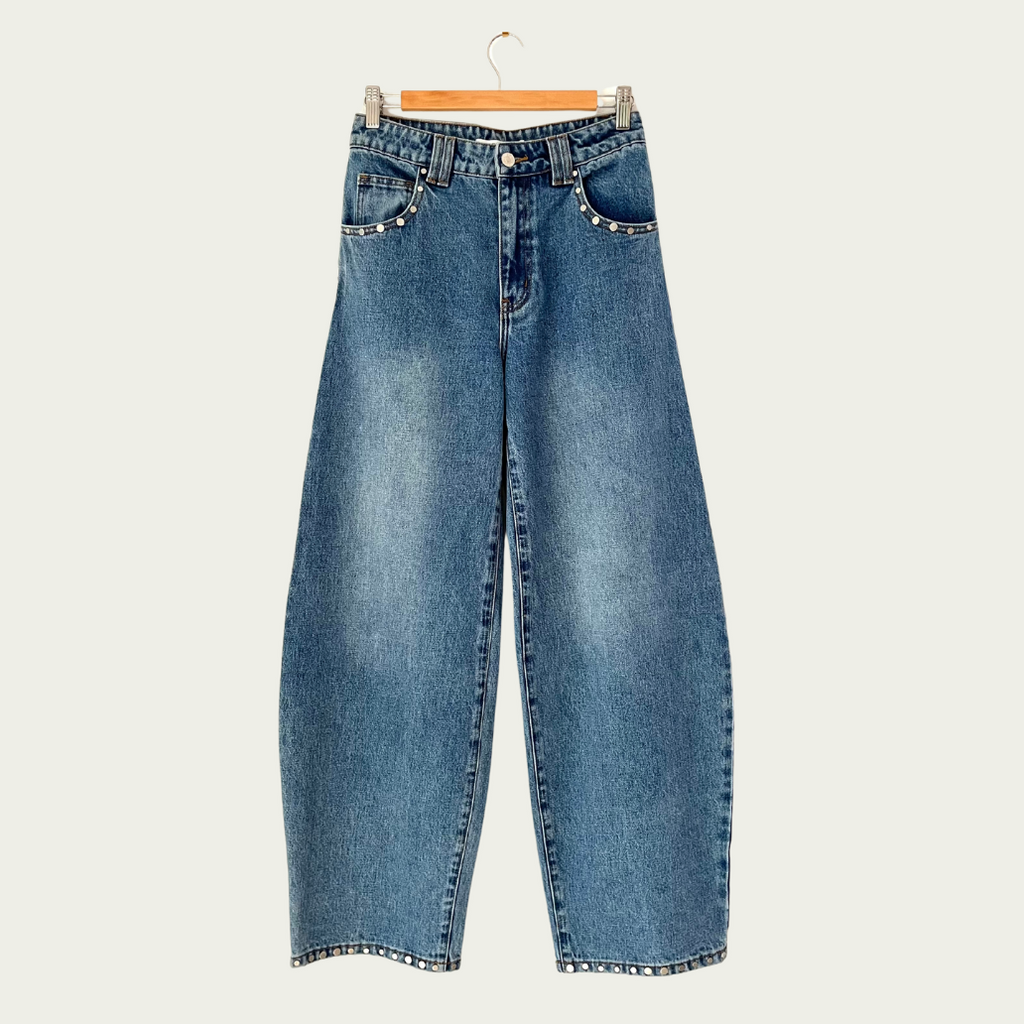 Ruby NZ ICON Studded Jeans Size AU6.