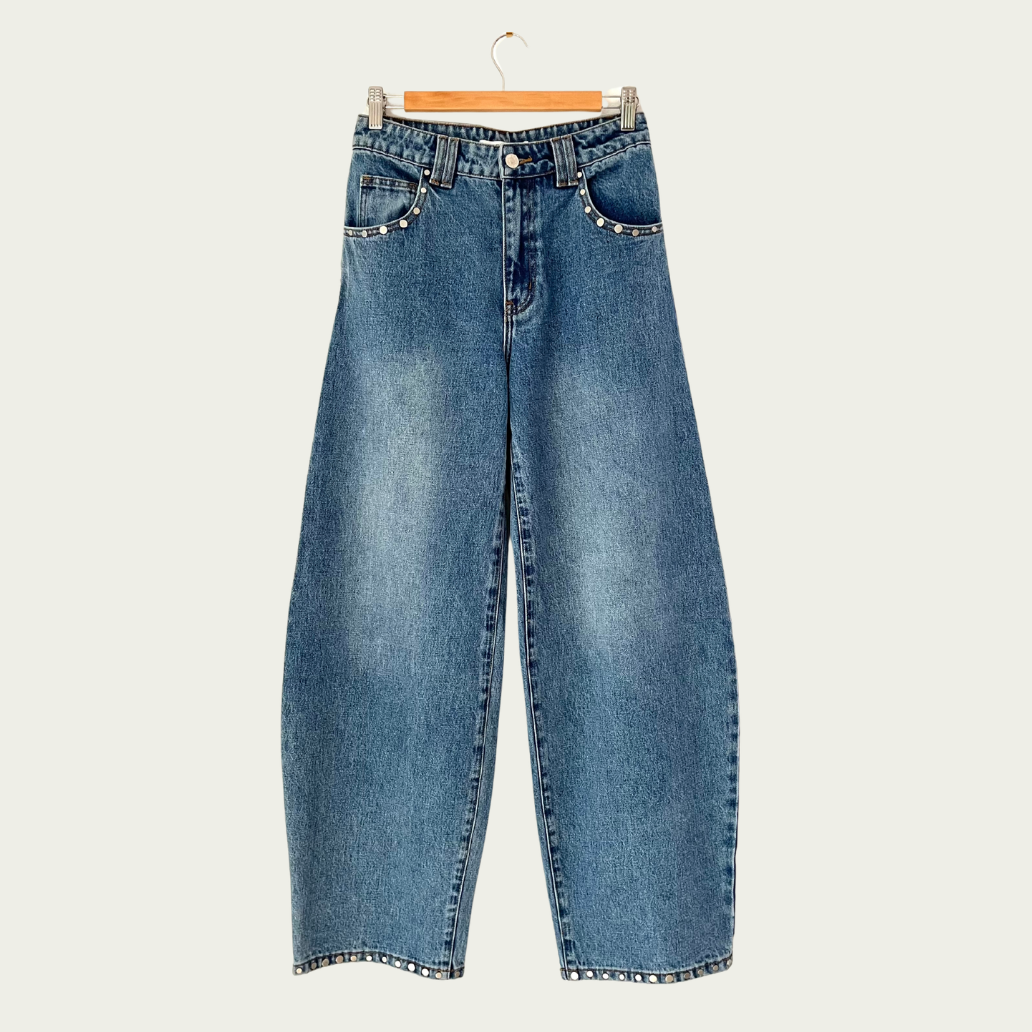 Ruby NZ ICON Studded Jeans Size AU6.