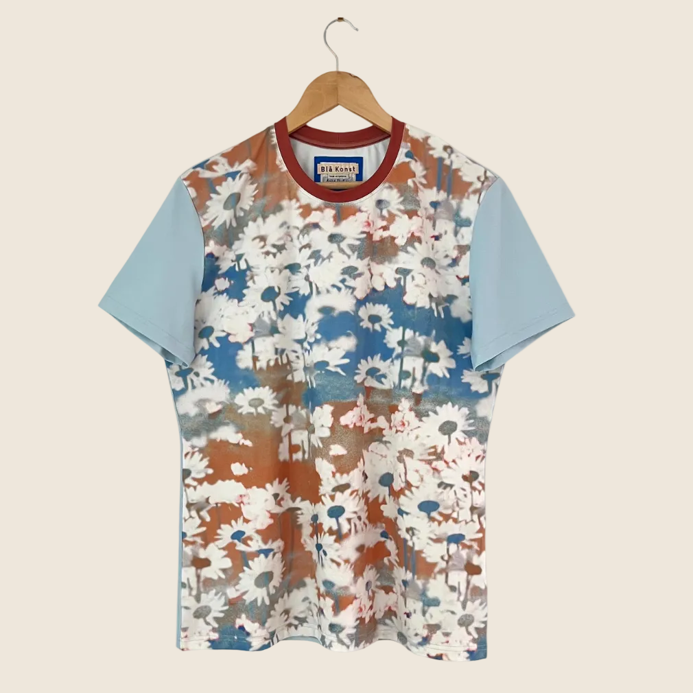 Acne Studios BLA KONST Floral T-shirt Size M/L.