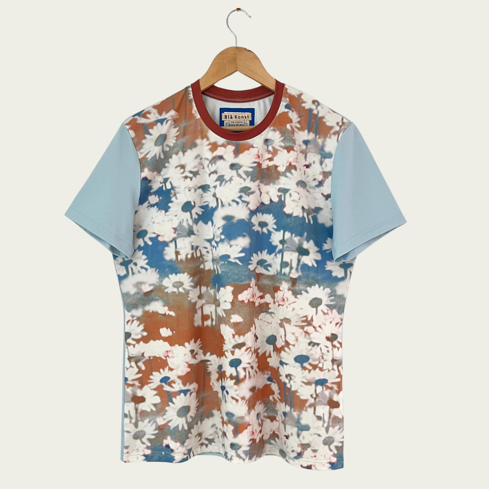 Acne Studios BLA KONST Floral T-shirt Size M/L.