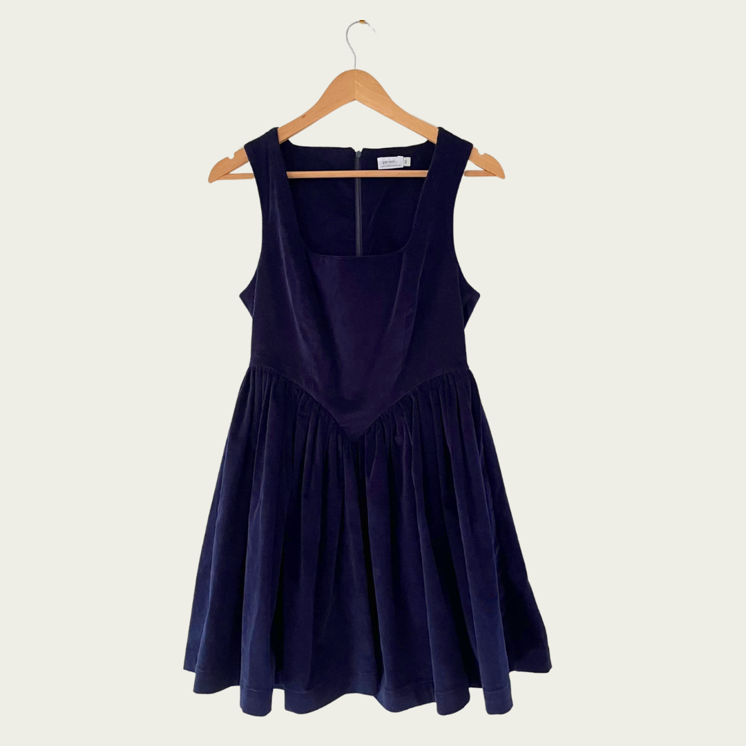 Par Moi Velvet Mini Dress Size XS.