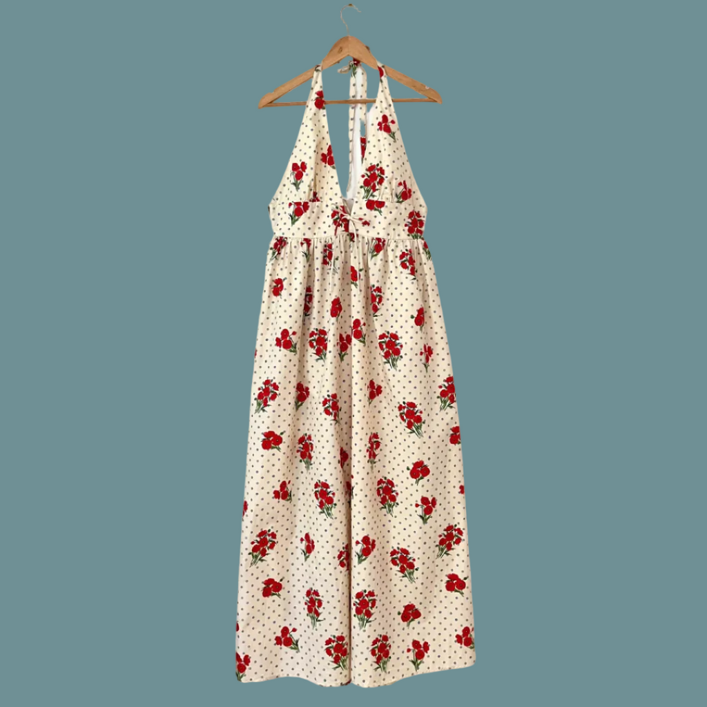 Juni BNWT LILY Maxi Dress in Poppies Size 14.