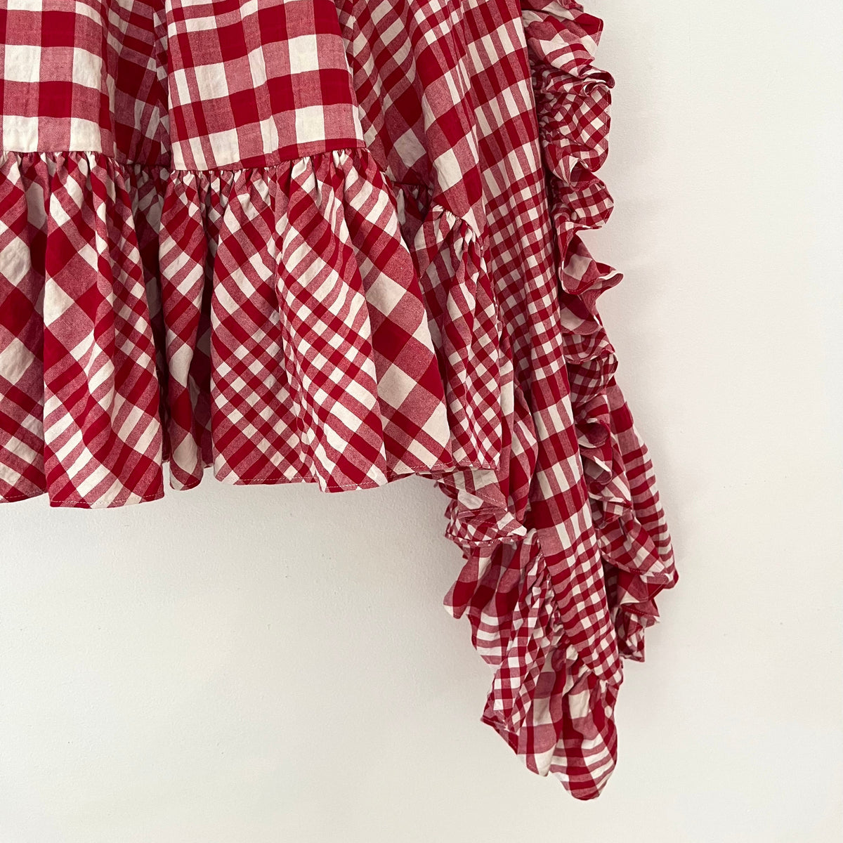 Simone Rocha x H&M Asymmetrical Checked Dress Size 34/XS.