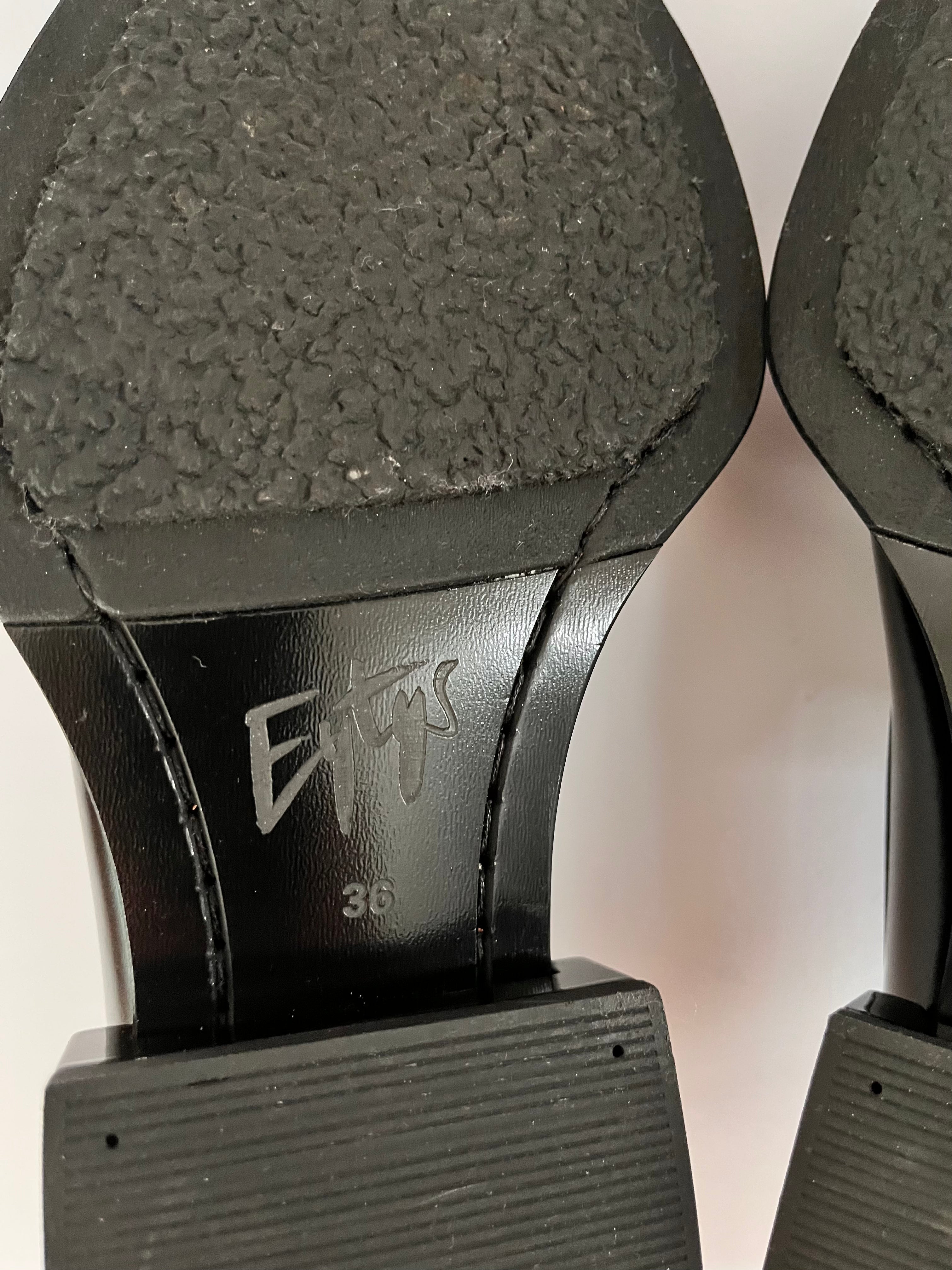 EYTYS RIO Tassel Detail Loafer in Black.