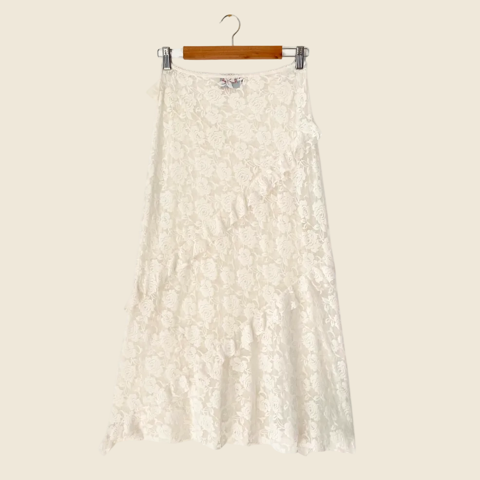 Sister Studios STARR Lace Maxi Skirt Size M/AU10.