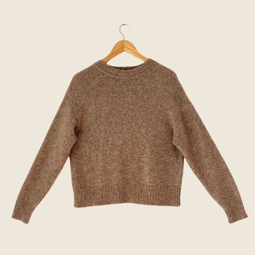 Minima Esenciales BNWT ELKIE Alpaca Blend Jumper in Marle Size 10.