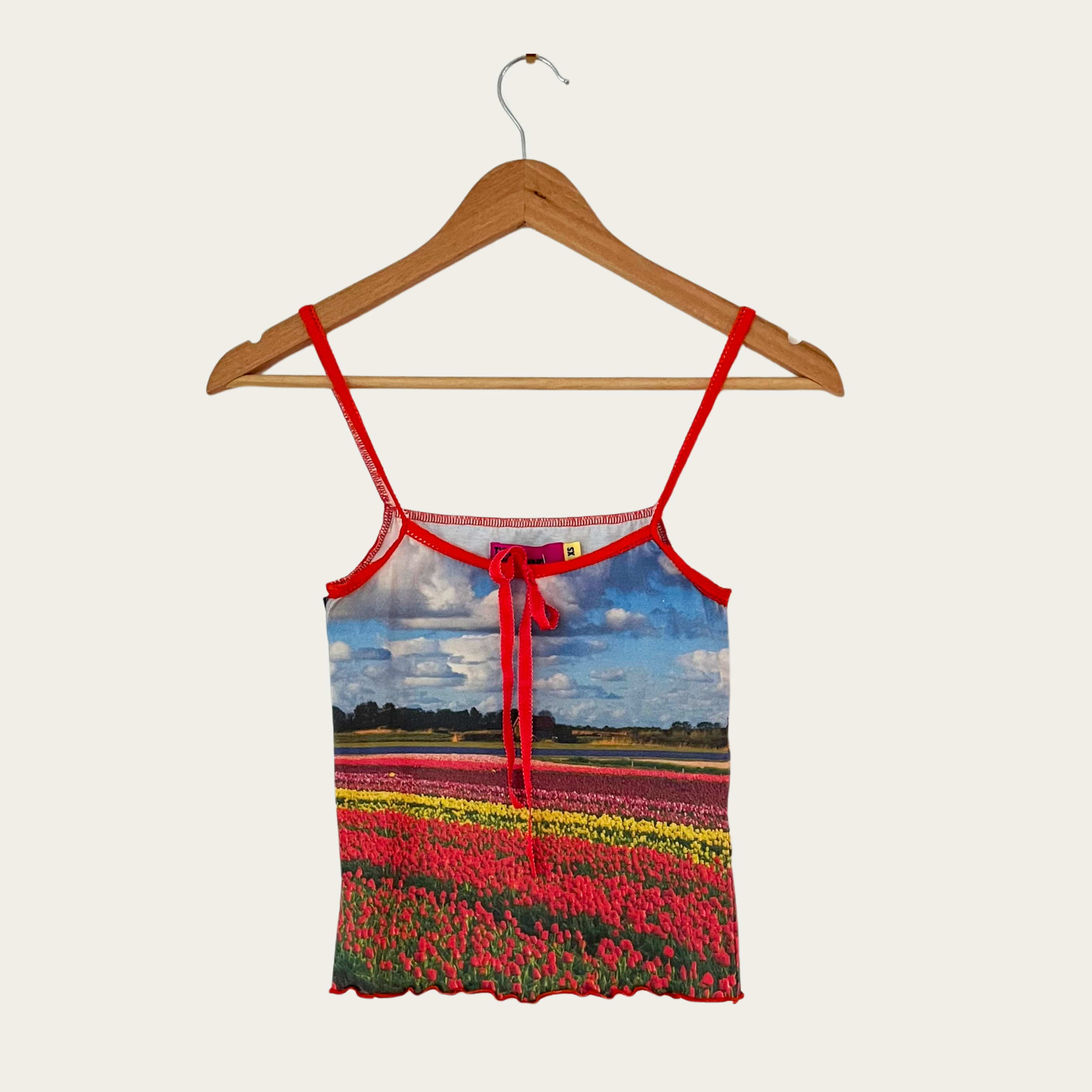 Tyler Mcgillivary TULIP FIELDS Cami Size XS.