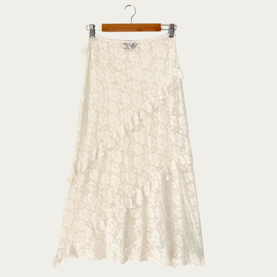 Sister Studios STARR Lace Maxi Skirt Size M/AU10.