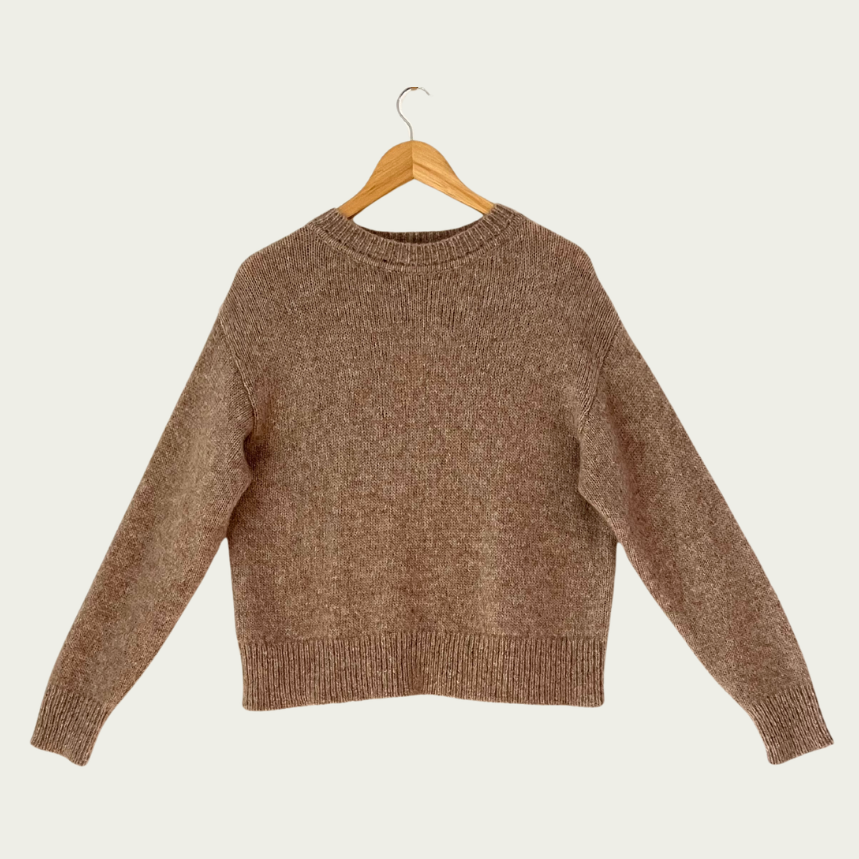 Minima Esenciales BNWT ELKIE Alpaca Blend Jumper in Marle Size 10.