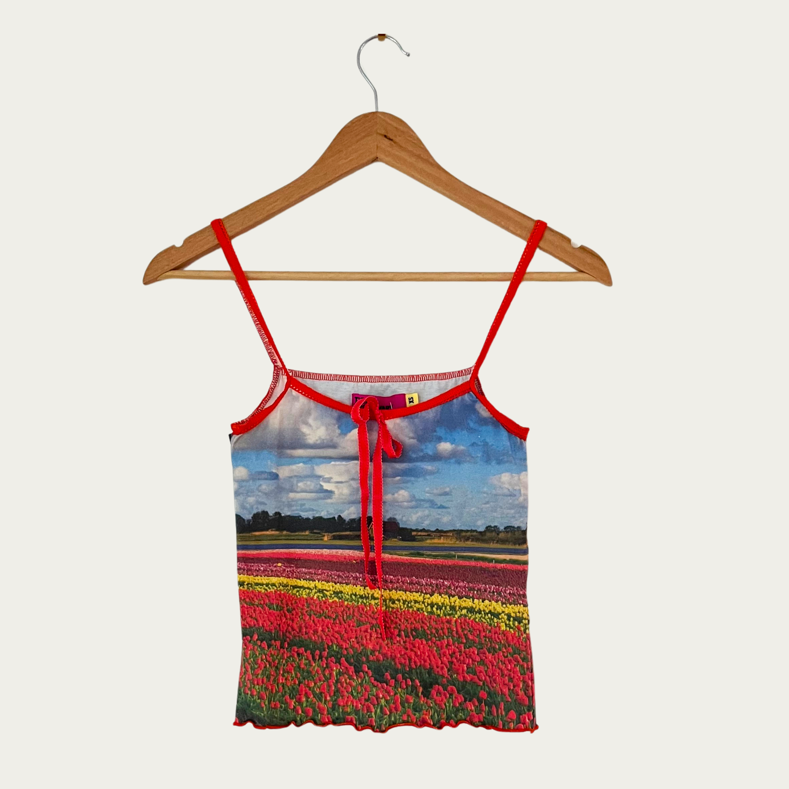 Tyler Mcgillivary TULIP FIELDS Cami Size XS.