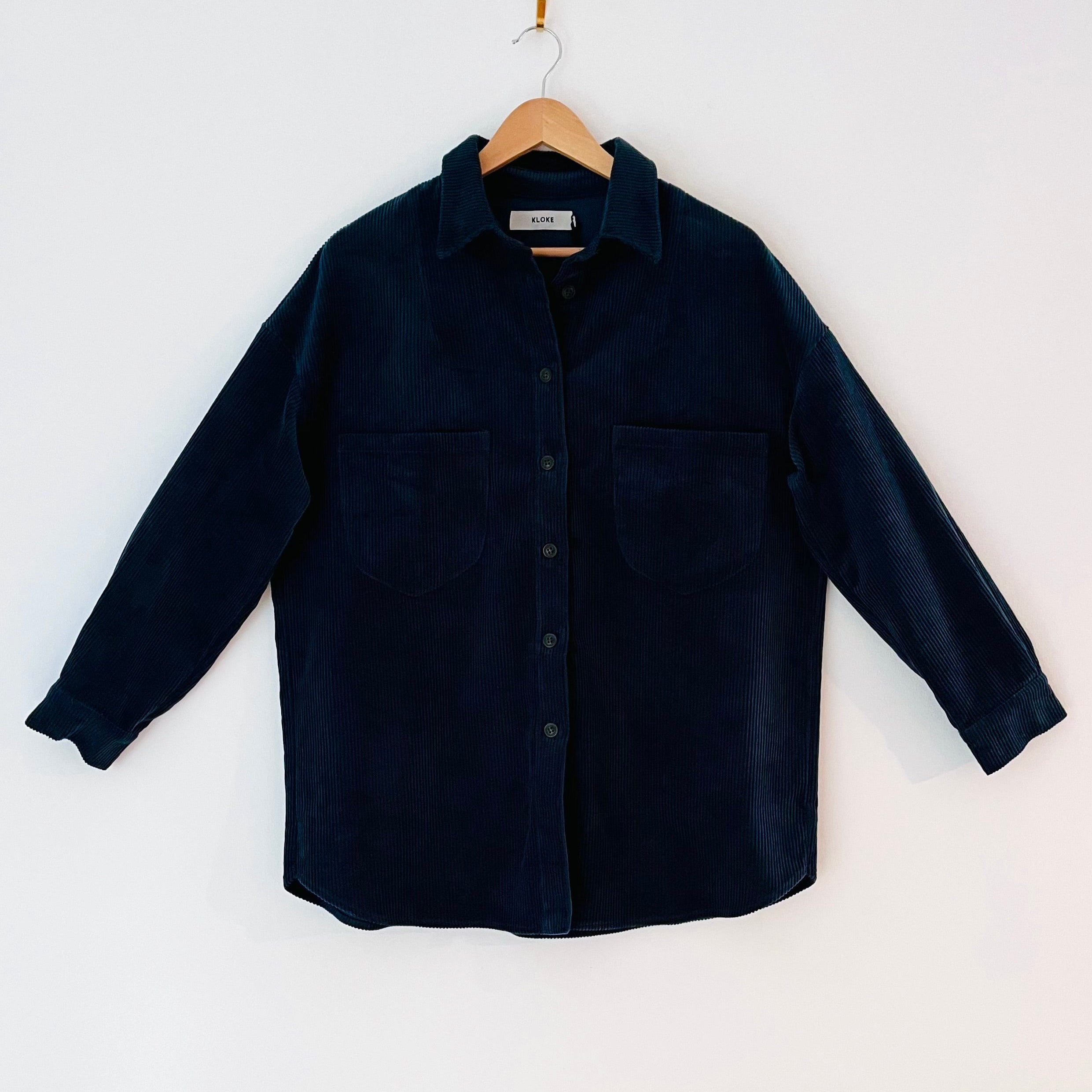 Kloke BNWT PROCLAIM Cord Shirt Size XS.