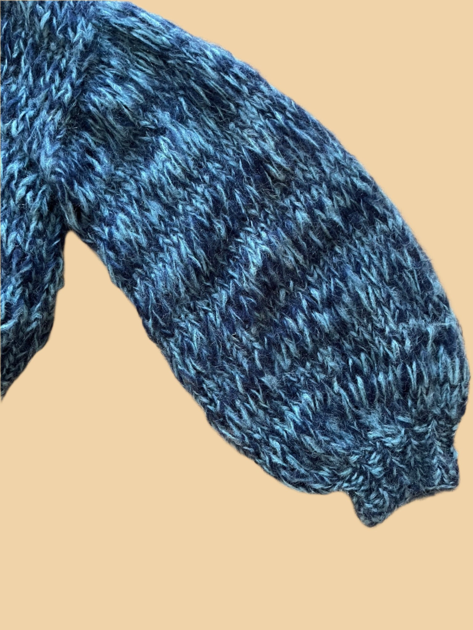 Frisson Knits ISABELLA in Multi Blue.