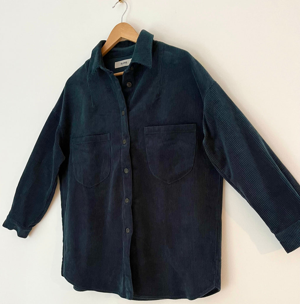 Kloke BNWT PROCLAIM Cord Shirt Size XS.