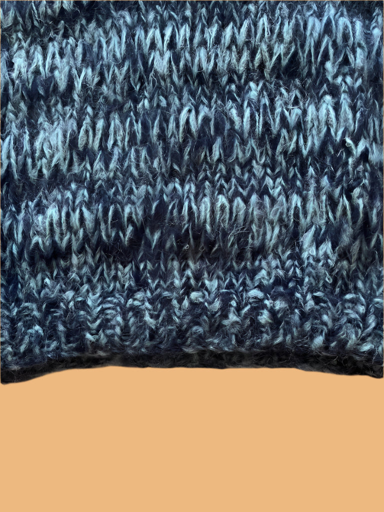 Frisson Knits ISABELLA in Multi Blue.