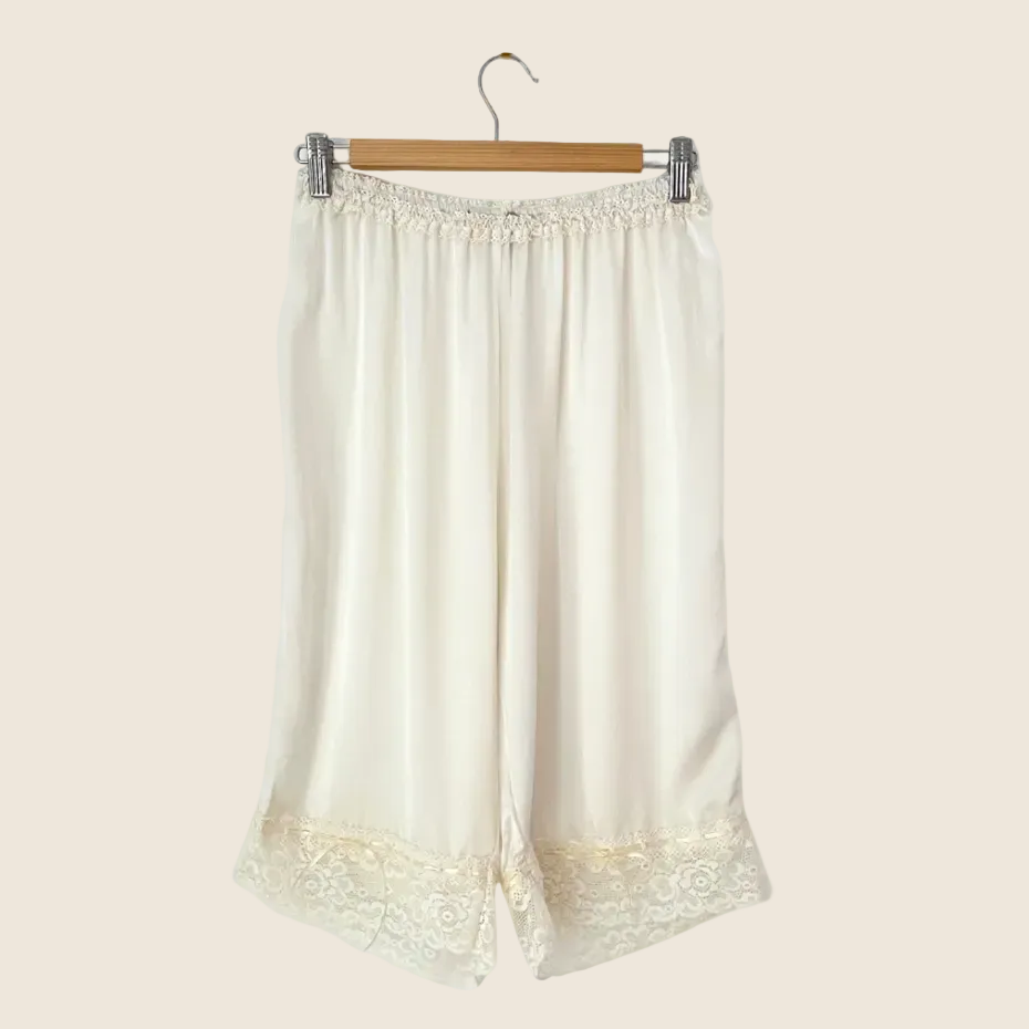 Maem Disko VERONA Silk Capri Pants Size S.