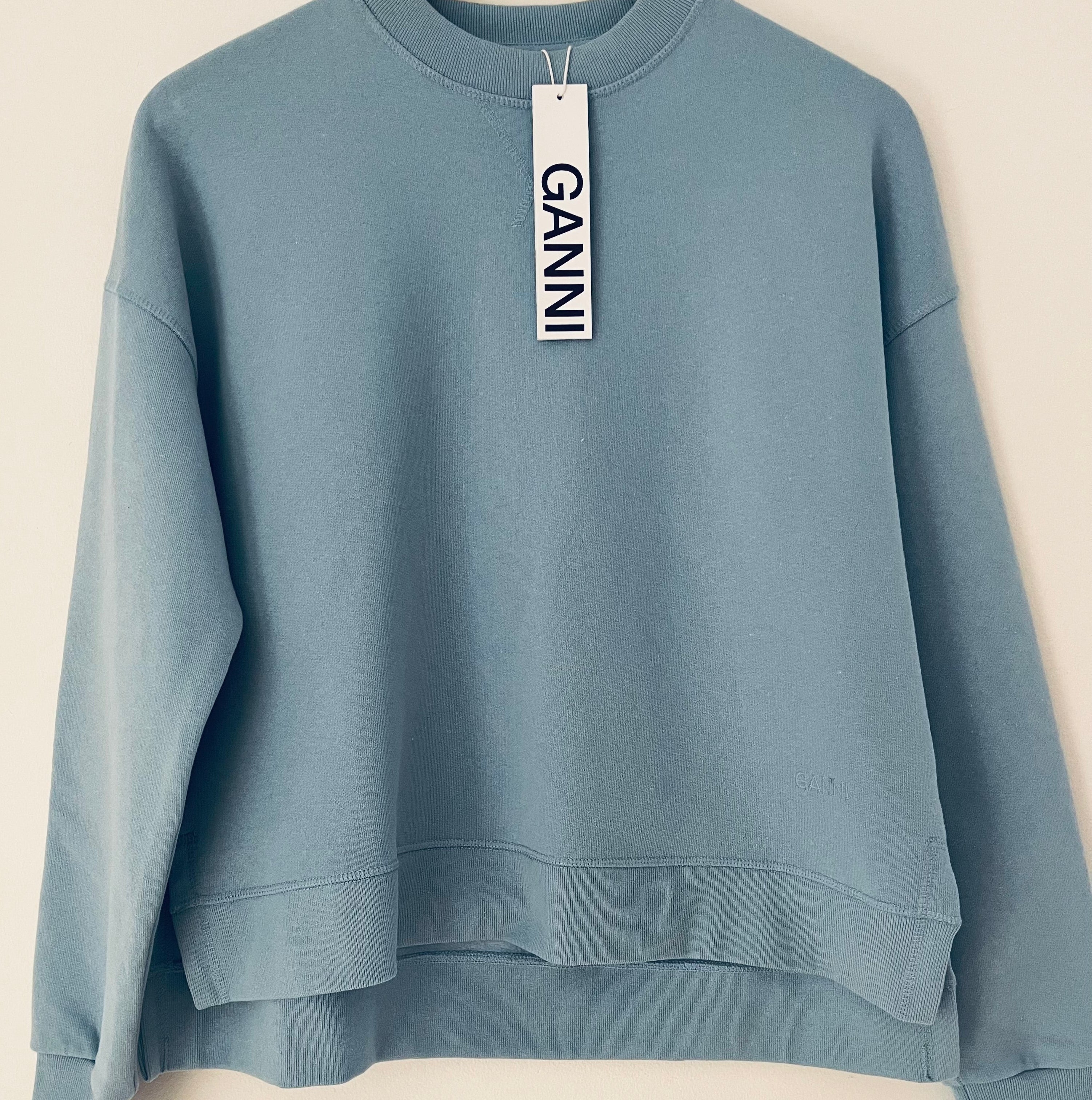 Ganni BNWT Crew Sweatshirt Size XXS/XS.