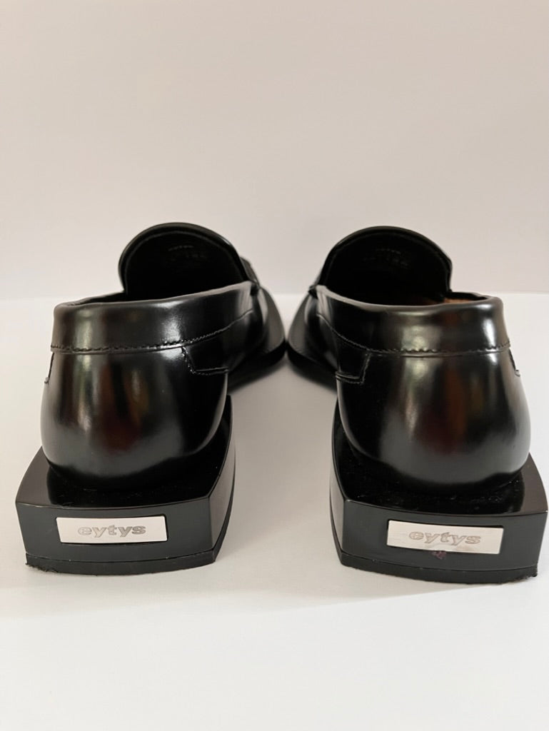 EYTYS RIO Tassel Detail Loafer in Black.