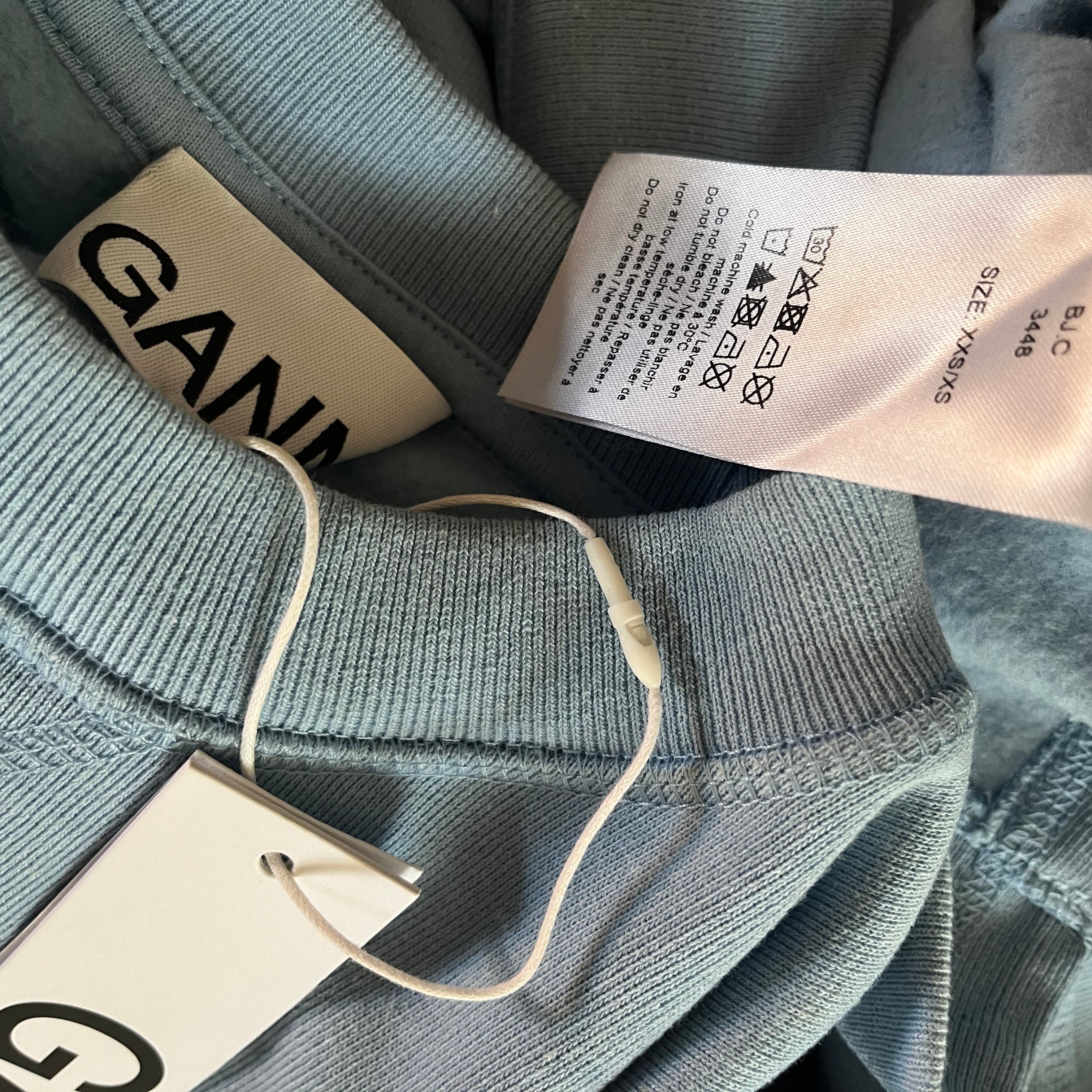 Ganni BNWT Crew Sweatshirt Size XXS/XS.