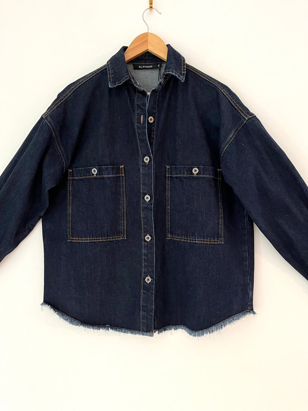 Alpha60 ENNIS Denim Overshirt.