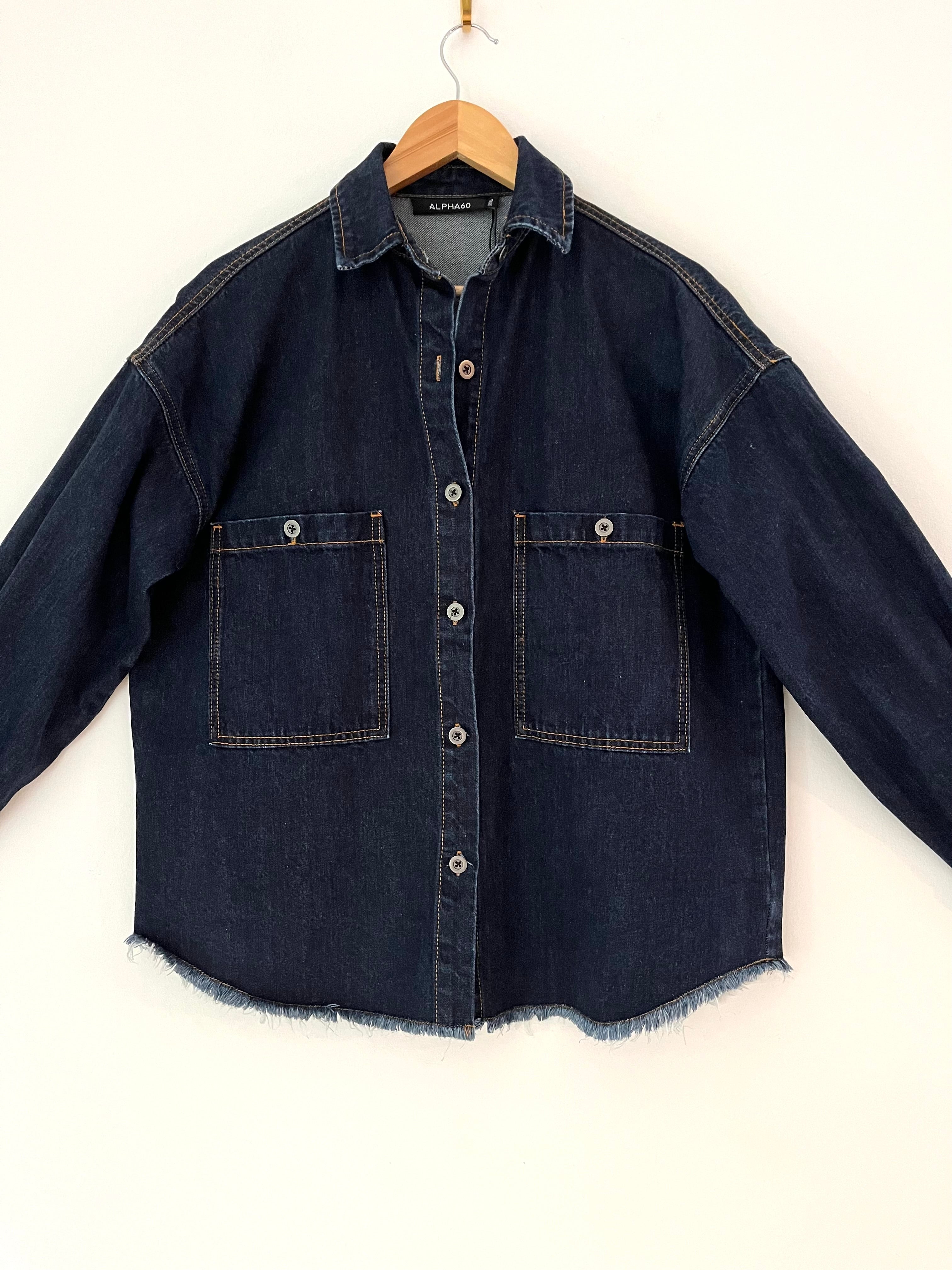 Alpha60 ENNIS Denim Overshirt.