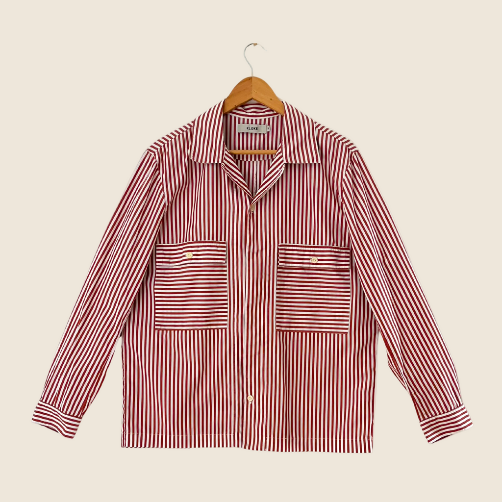 Kloke Striped Shirt Size M.