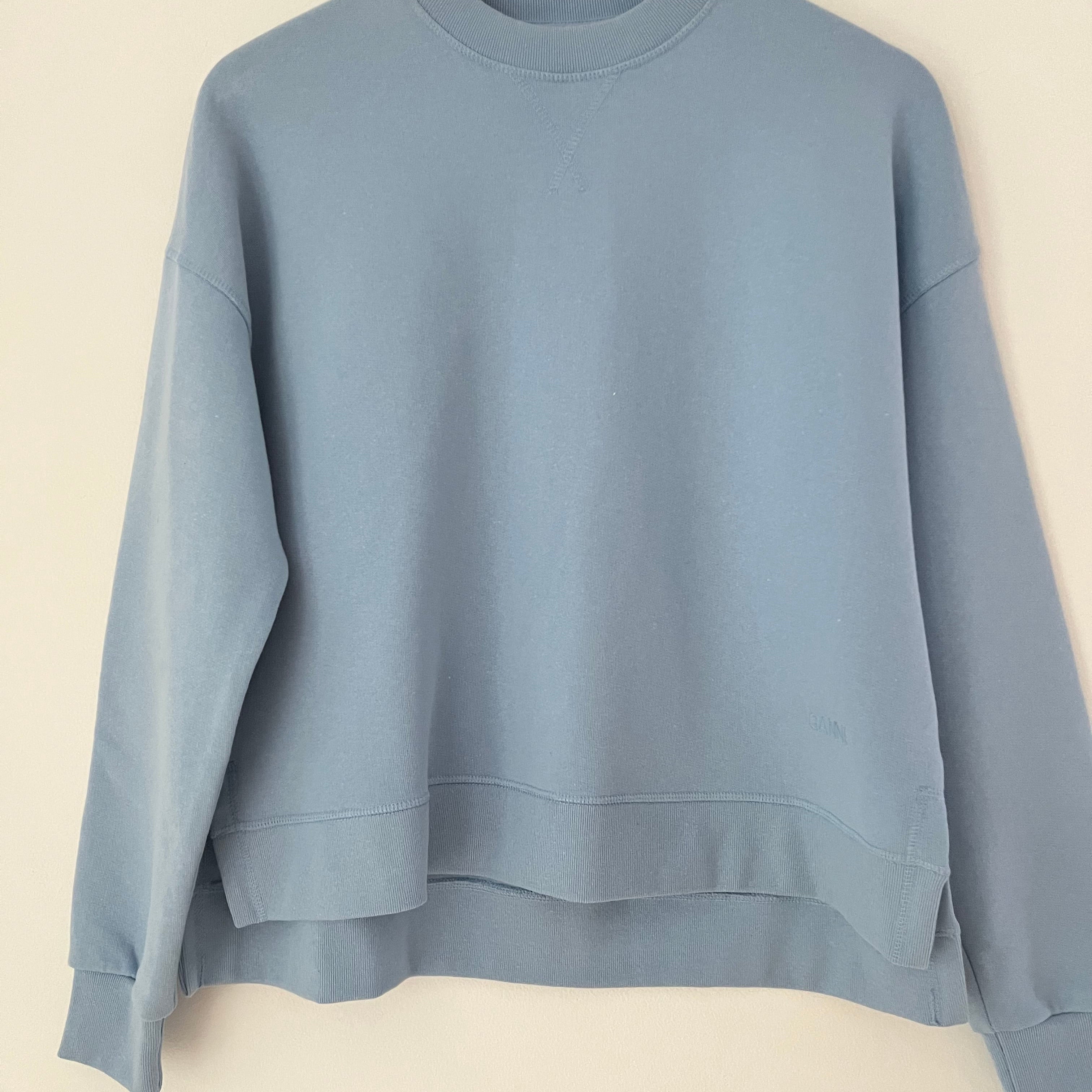 Ganni BNWT Crew Sweatshirt Size XXS/XS.