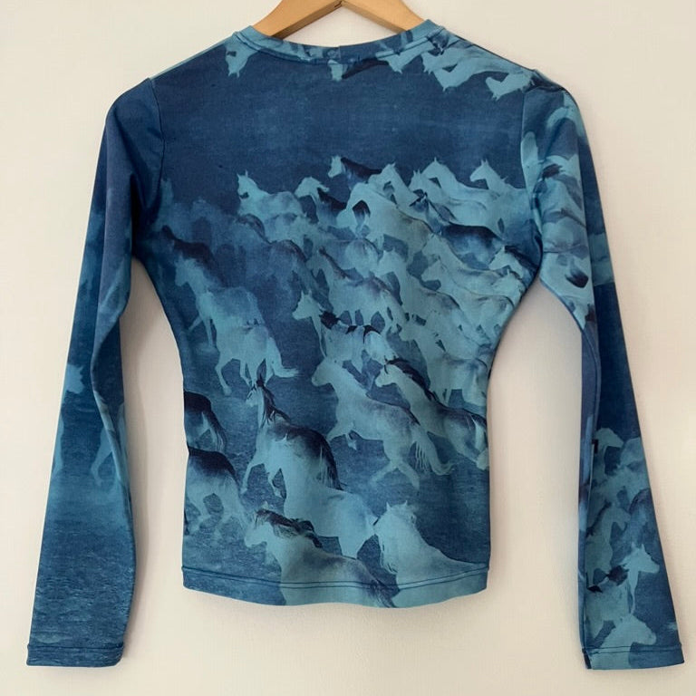 Lucinda Babi WILD HORSES Top.