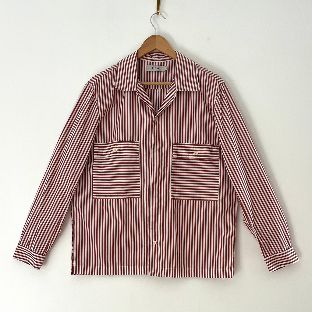 Kloke Striped Shirt Size M.