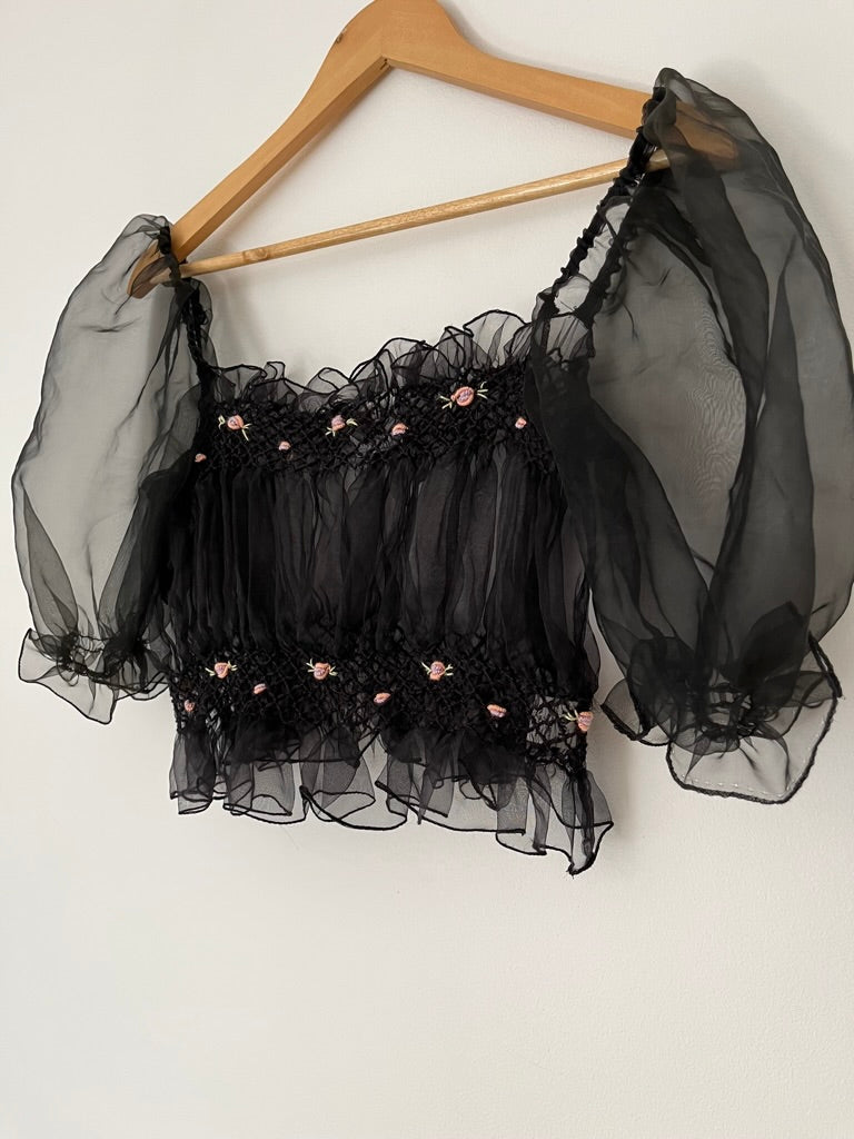 Tach PANDORA Cropped Blouse.