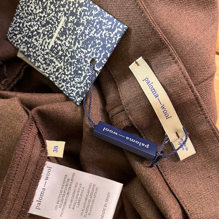 Paloma Wool BNWT VIGO Pants in Dark Vine.