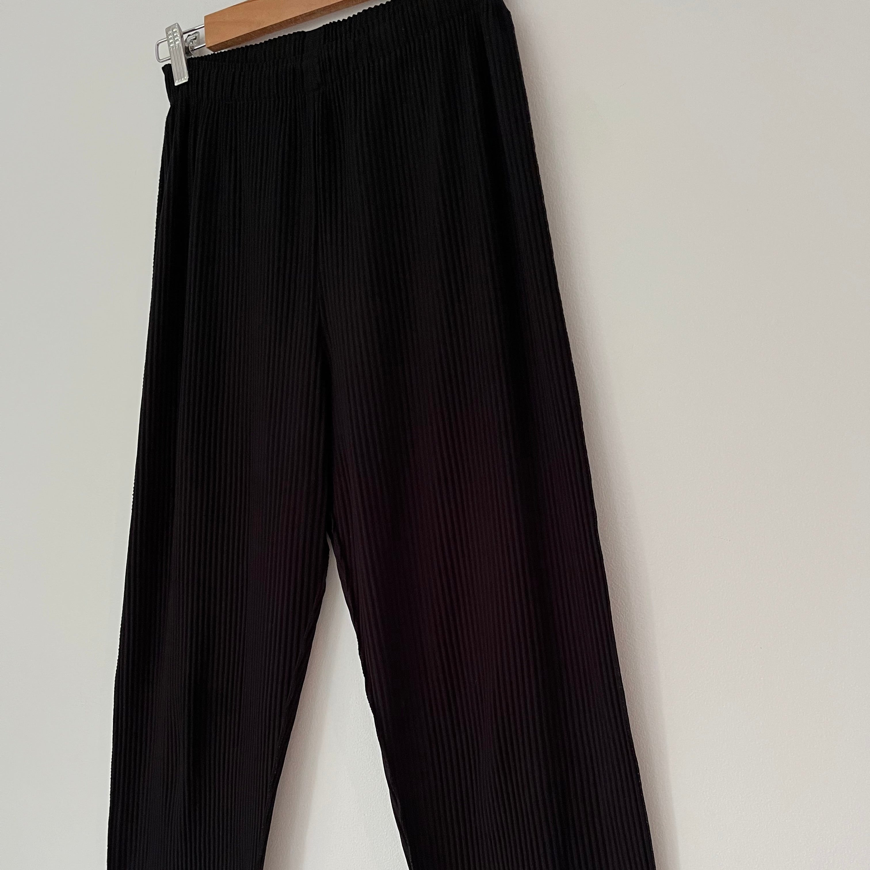 ME By Issey Miyake Pleated Trousers.