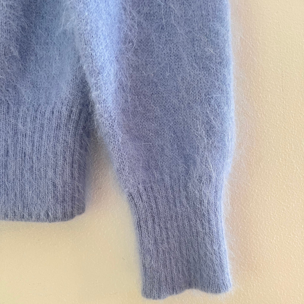World of Nomads ADELE Crewneck Knit in Sky Size S.