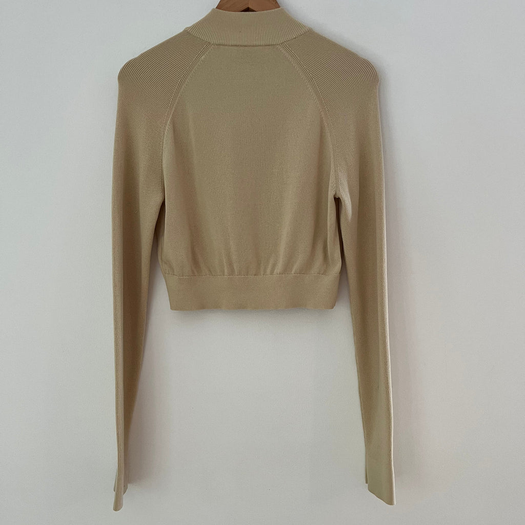 Venroy Knit Zip Cardigan Size S.