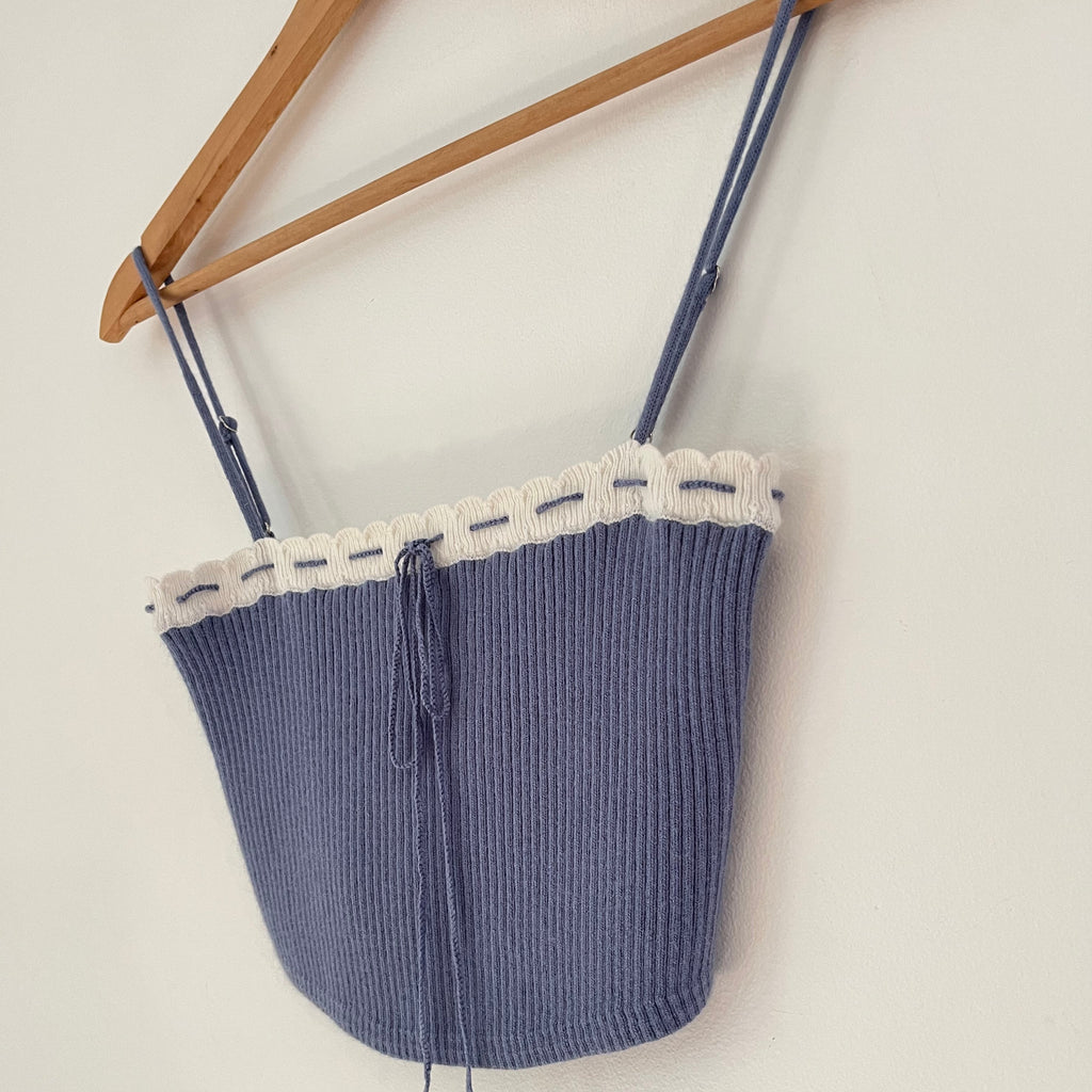 Guizio CIELO Rib Knit Cami Size XS.
