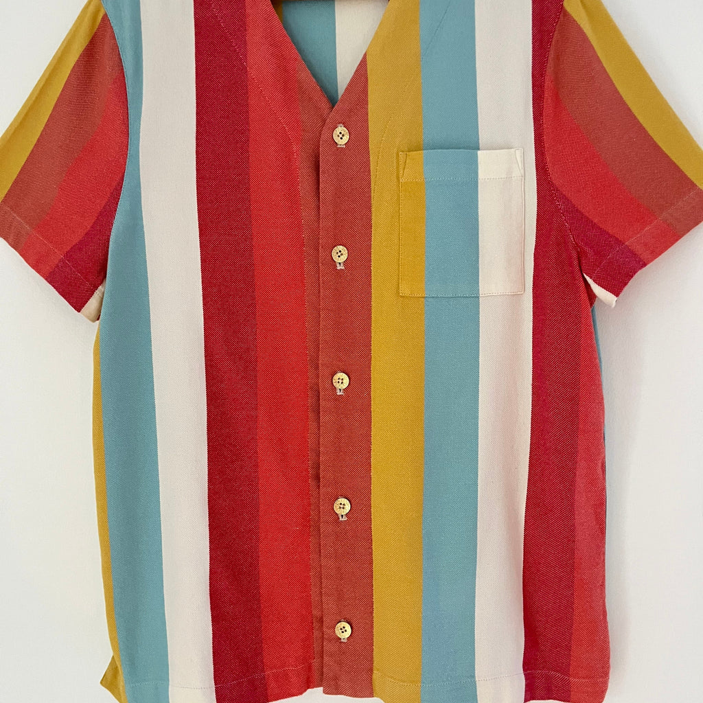 Lucy Folk Multi Shirt Size M/L.