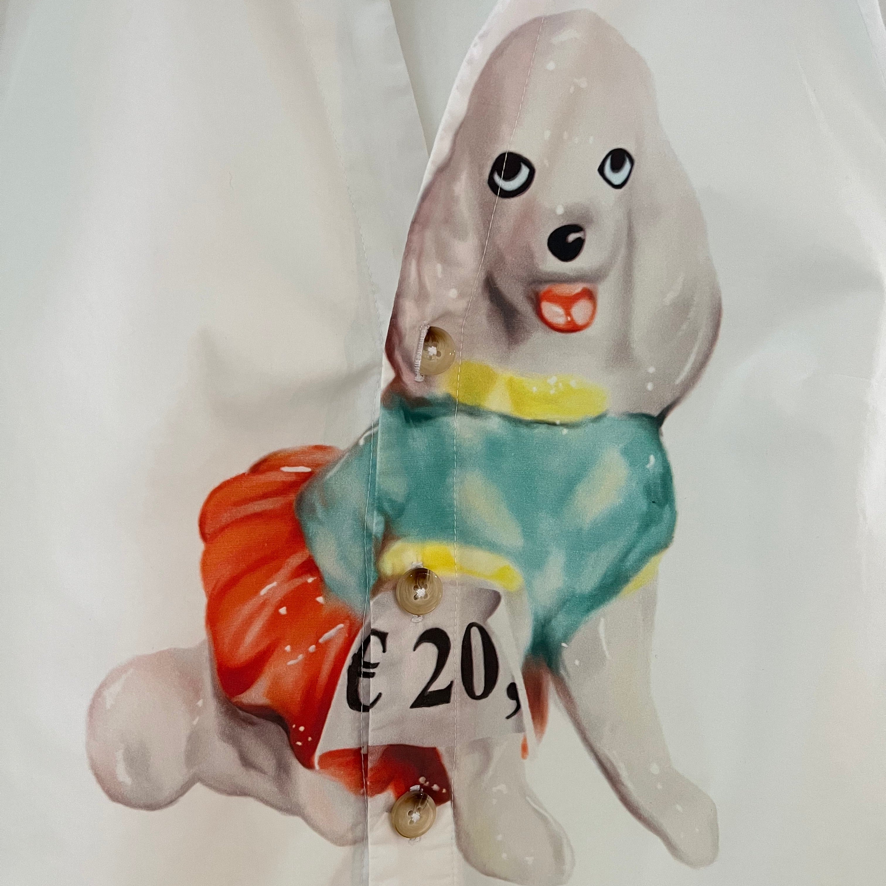 Arthur Apparel Fancy Poodle Raglan Shirt Size AU10.