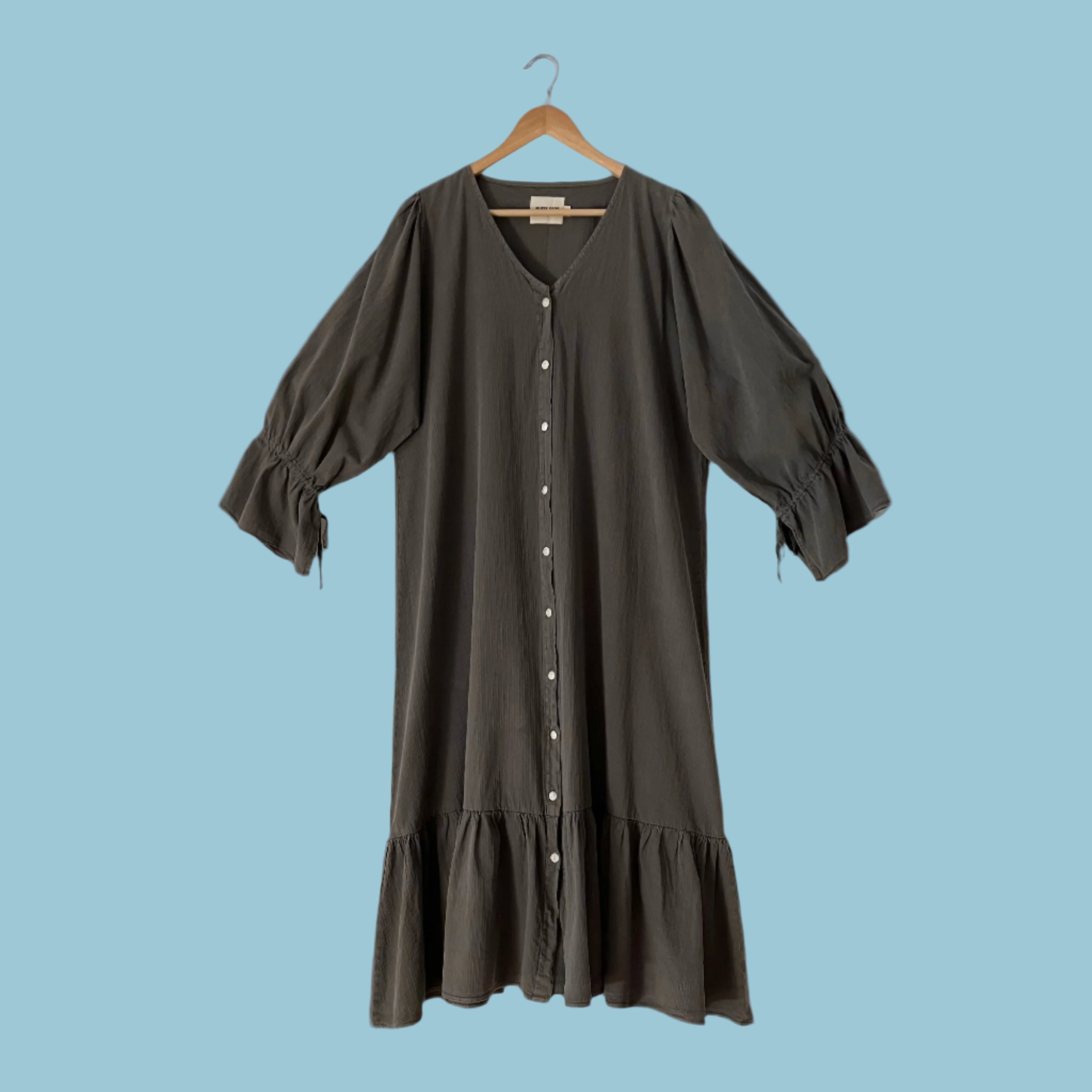 Rudy Jude JUNE Dress in Beach Clay.