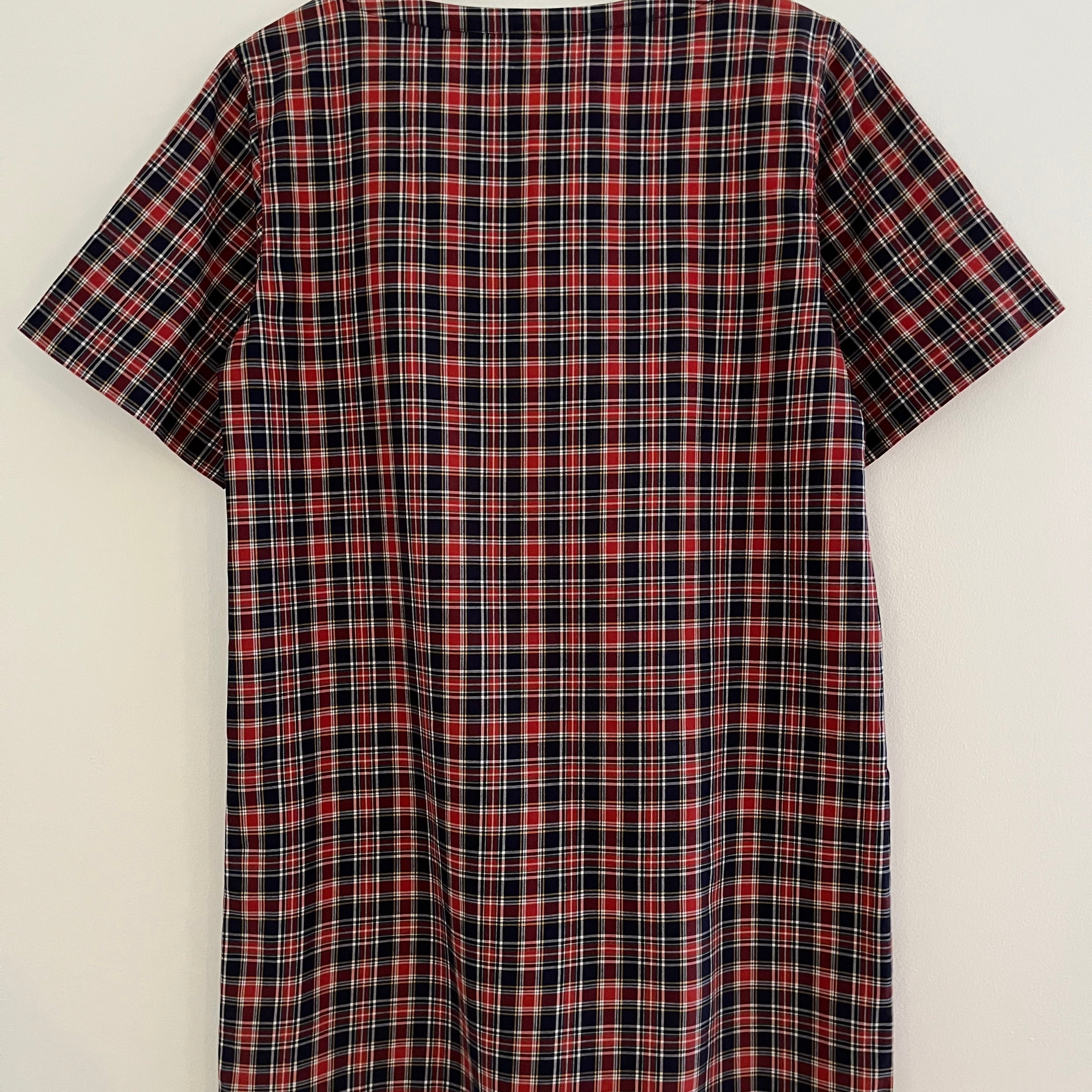 A.P.C Plaid Shift Dress Size S.