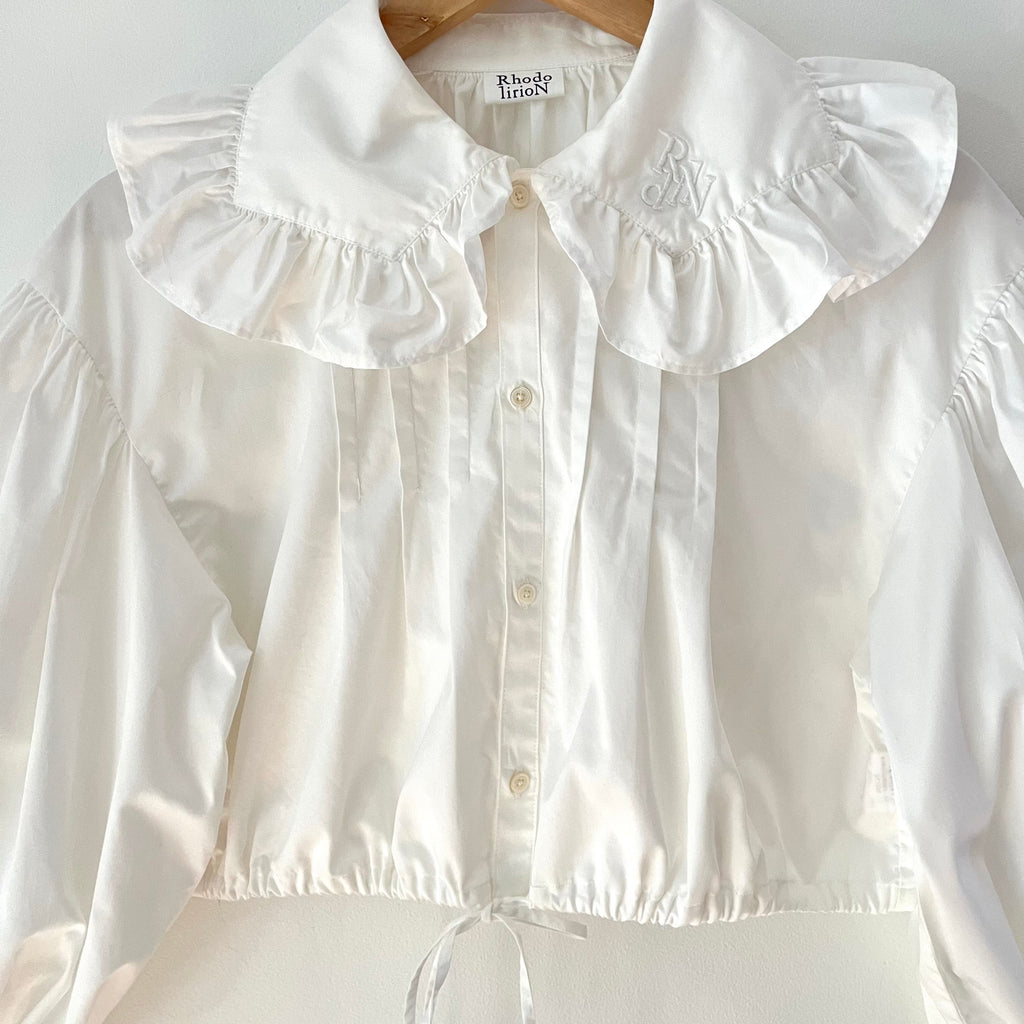 RhodolirioN SWALLOW FRILL Blouse Size O/S.