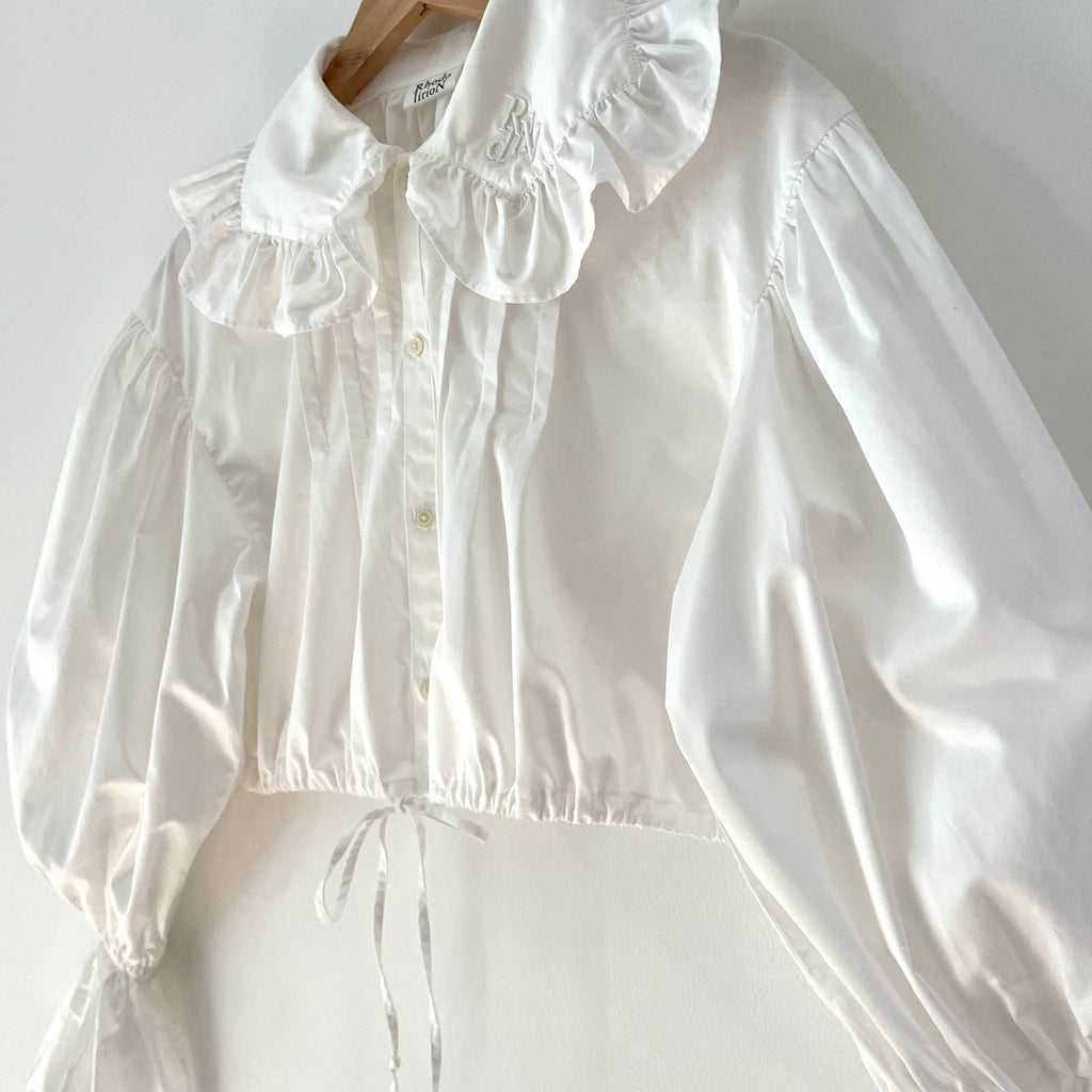 RhodolirioN SWALLOW FRILL Blouse Size O/S.