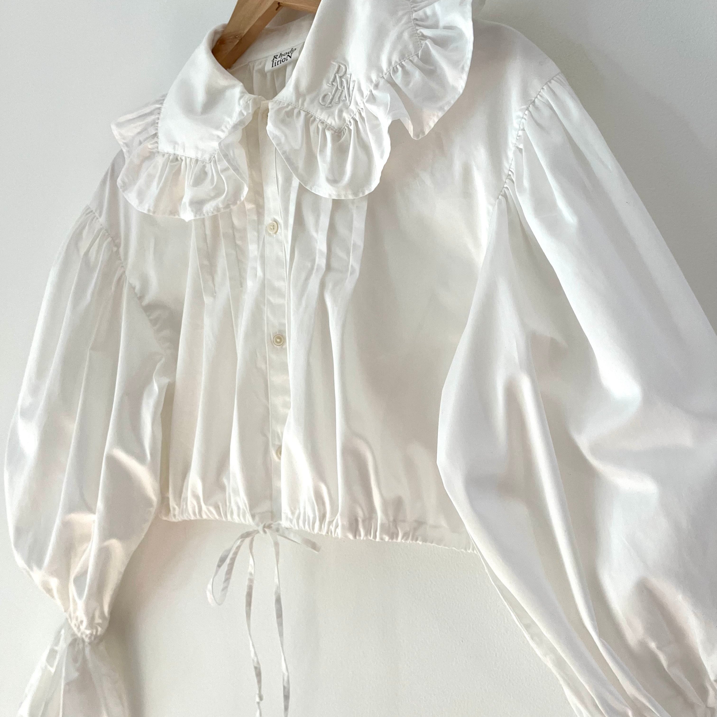RhodolirioN SWALLOW FRILL Blouse Size O/S.