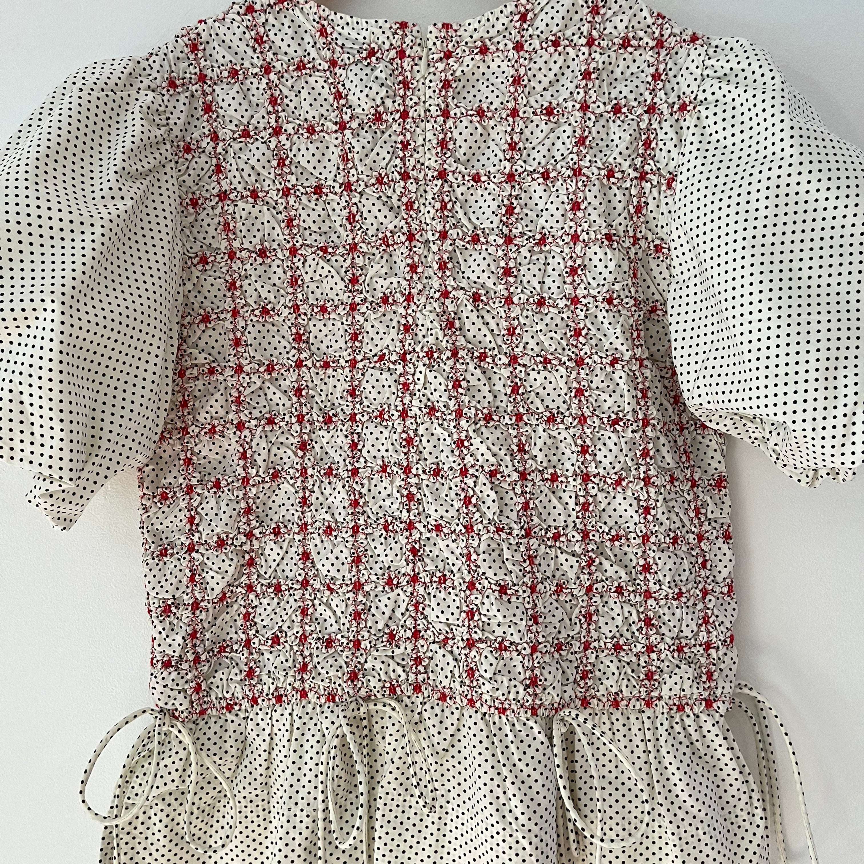 Damson Madder BNWT AUDREY Blouse in Spot Size AU14.
