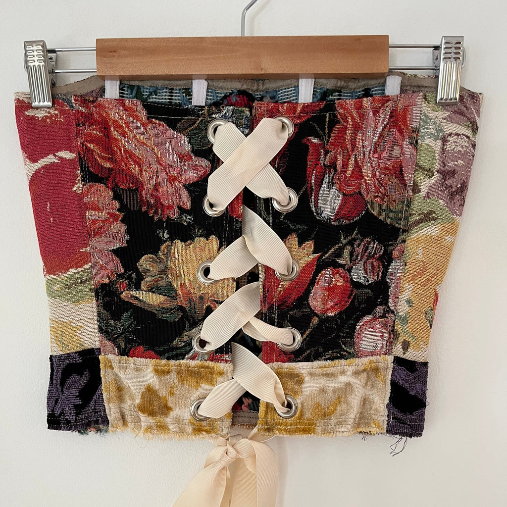 Kristin Mallison "Baiana de Acarajé" Tapestry Corset Size AU8-12.