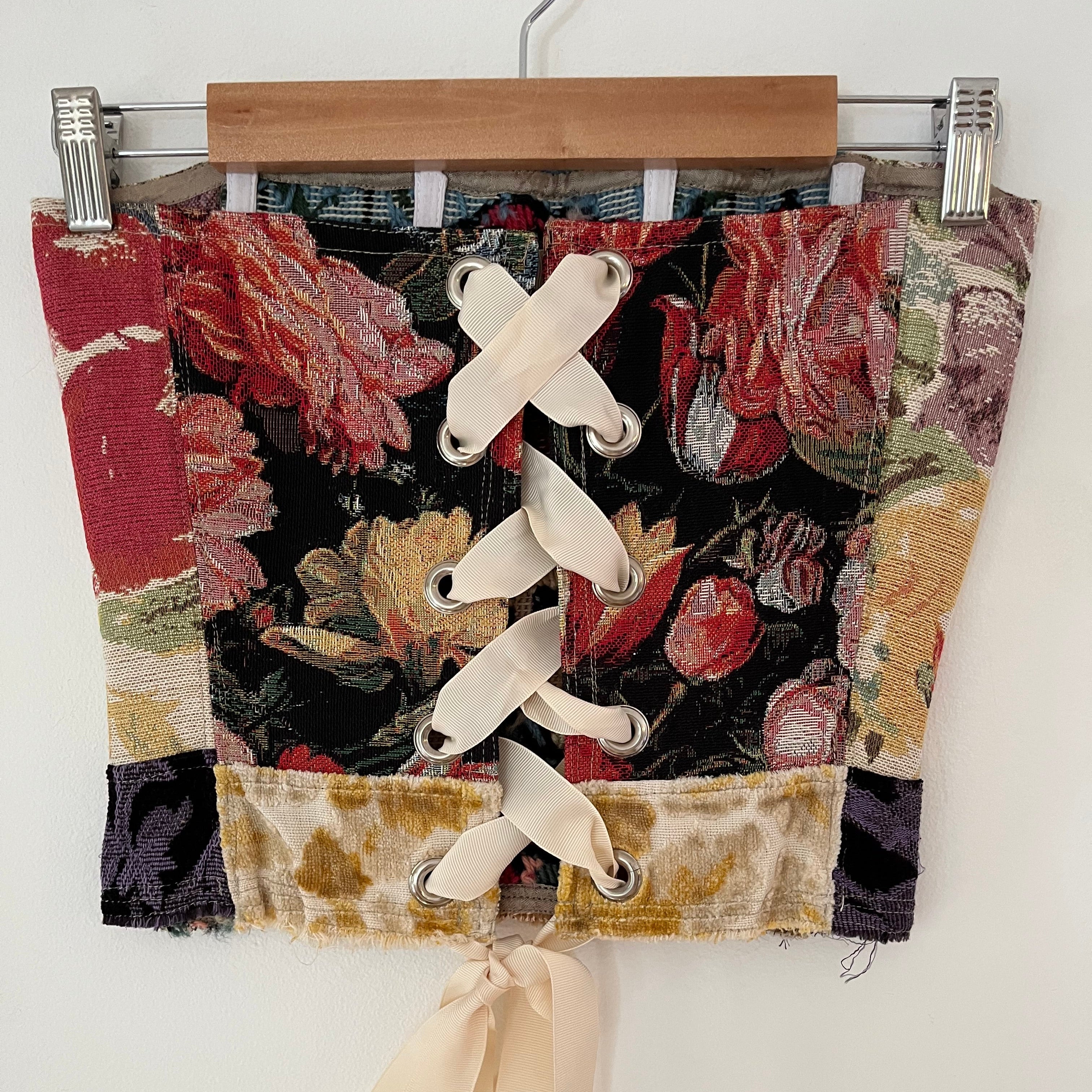 Kristin Mallison "Baiana de Acarajé" Tapestry Corset Size AU8-12.